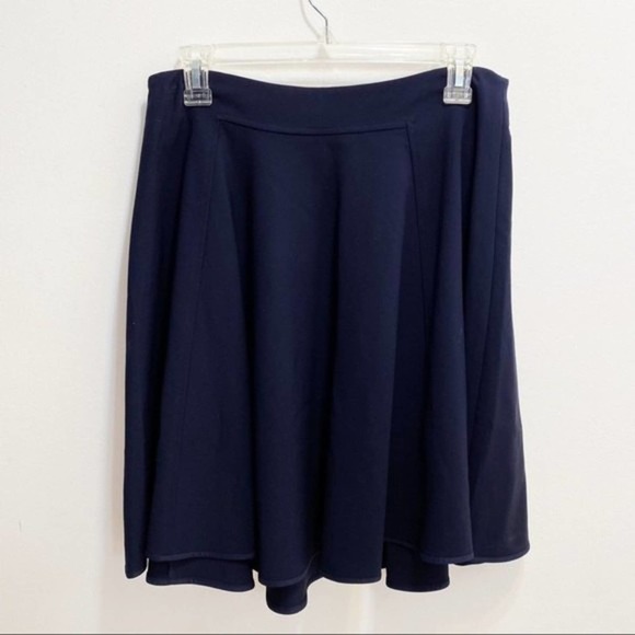 Rebecca Taylor NWT Women's Navy Blue Circle Skirt 10 - Picture 3 of 8
